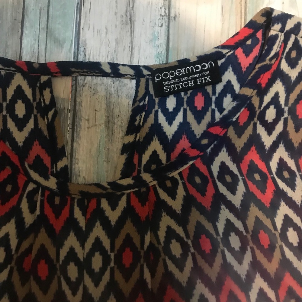 Papermoon By StitchFix Blouse Size Medium - Picture 2 of 4